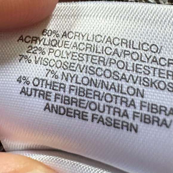 Kasper Black/Gray Houndstooth Long Cardigan- Size Small - Picture 9 of 10